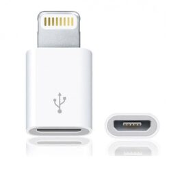 Micro USB Female to 8 Pin Lightning Male Converter Adapter