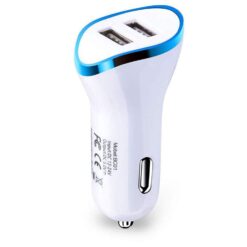 3.1A Dual Port Car Charger without USB Charging Cable