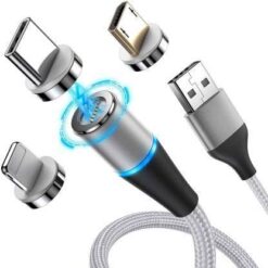 Magnetic Ultra Fast Charging Cable - Compatible With All Type of Mobile Phones