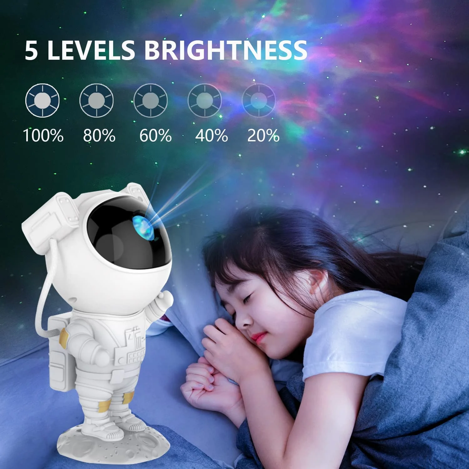 Astronaut Night Light Projector with Remote Control 3