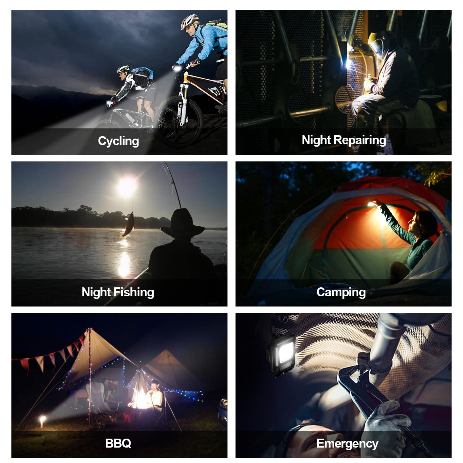 COB Rechargeable Keychain Light 6